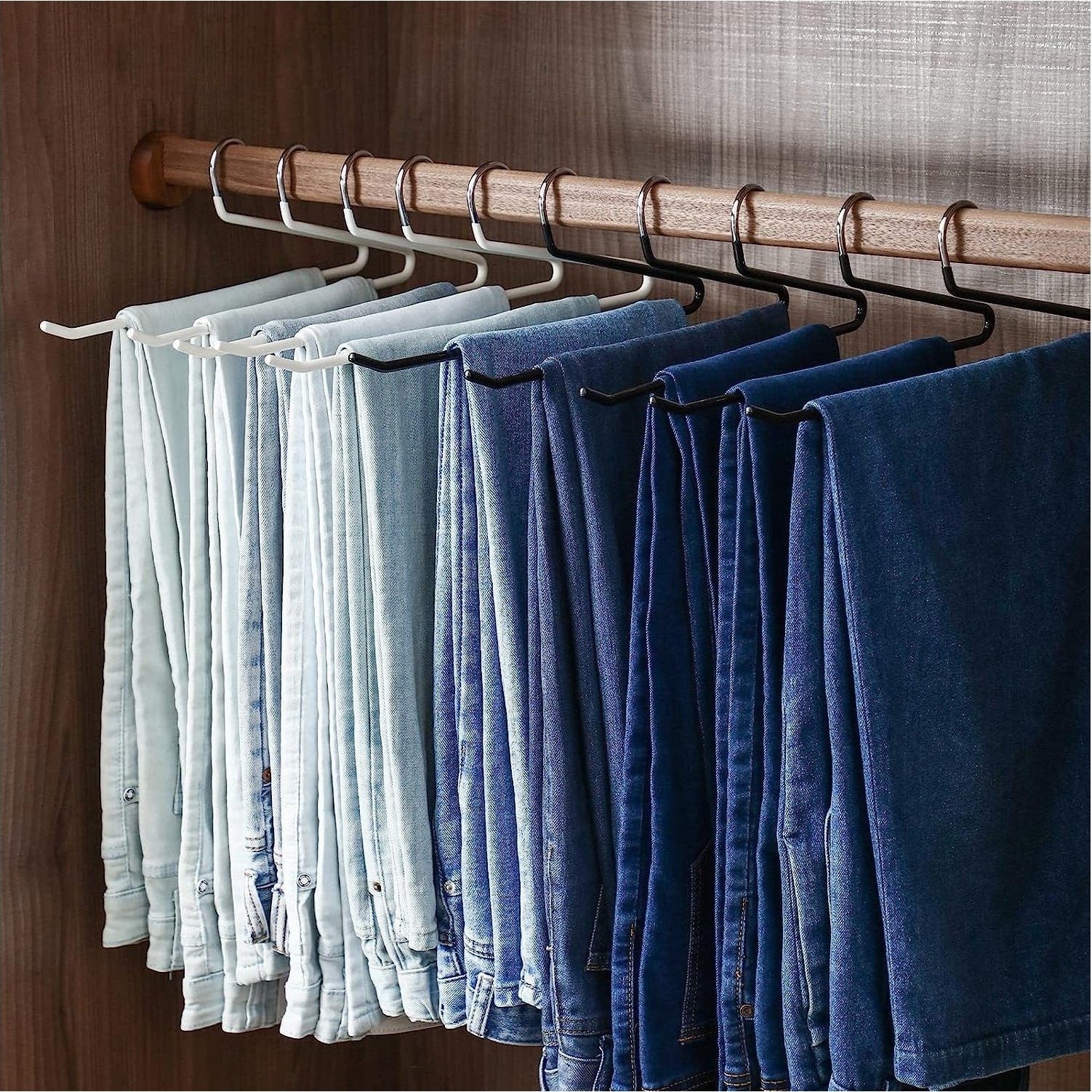 Shimoyama Anti-Slip Trouser Hangers (5pcs) - Image 7