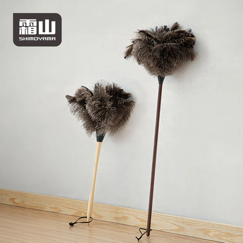 Shimoyama Anti-Static Ostrich Feather Duster - Extra Long - Image 4