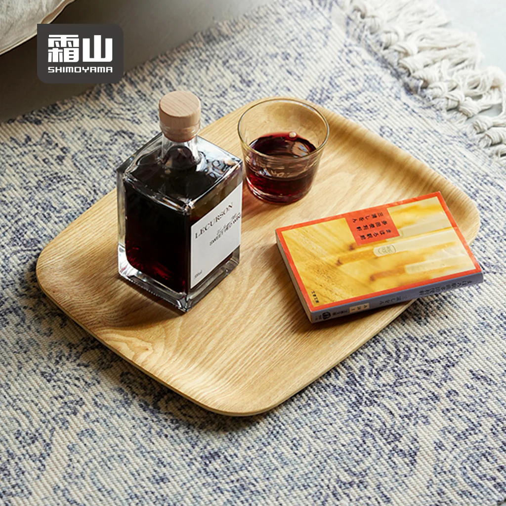 Shimoyama Ash Wood Tray - 46x36cm - Image 2