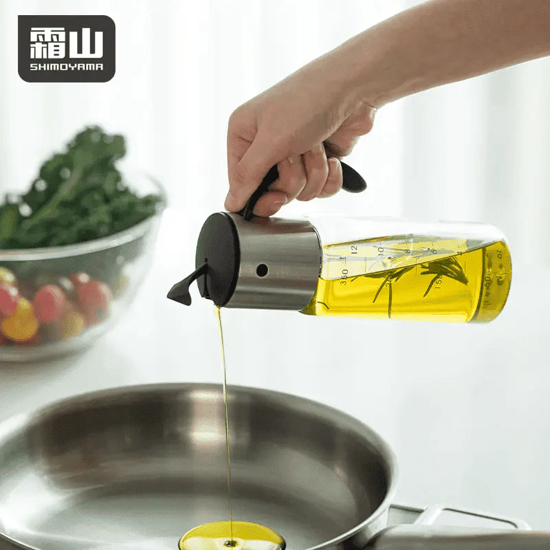 Shimoyama Auto Flip Borosilicate Glass Oil Pot 350ml - Image 3