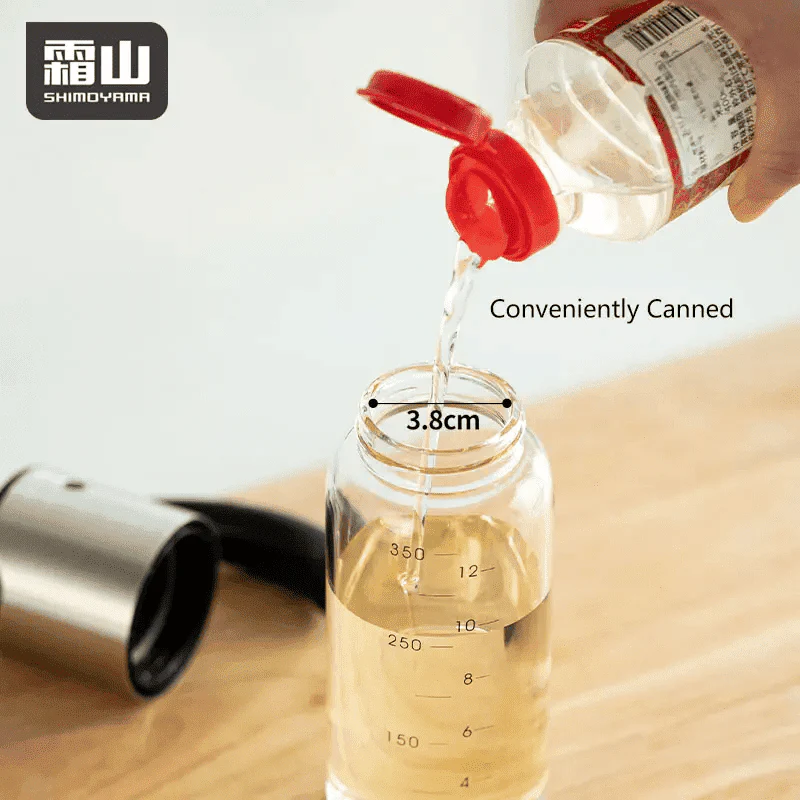 Shimoyama Auto Flip Borosilicate Glass Oil Pot 350ml - Image 5
