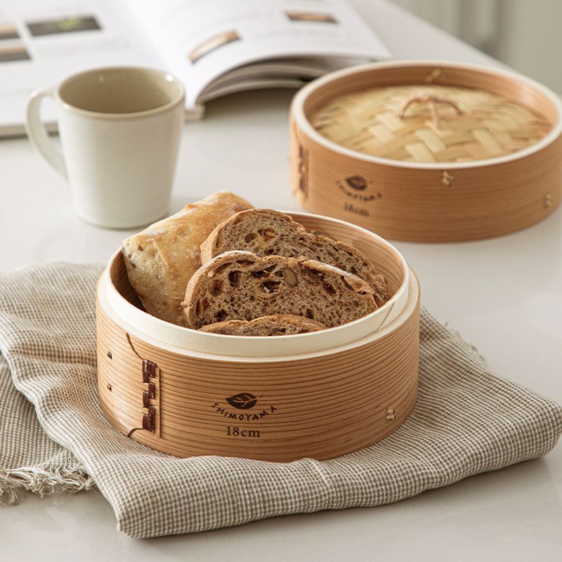 Shimoyama Bamboo Steamer Set 18cm - Image 5