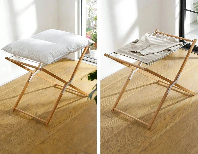 Shimoyama Beech Wood Foldable Drying Rack - Image 9