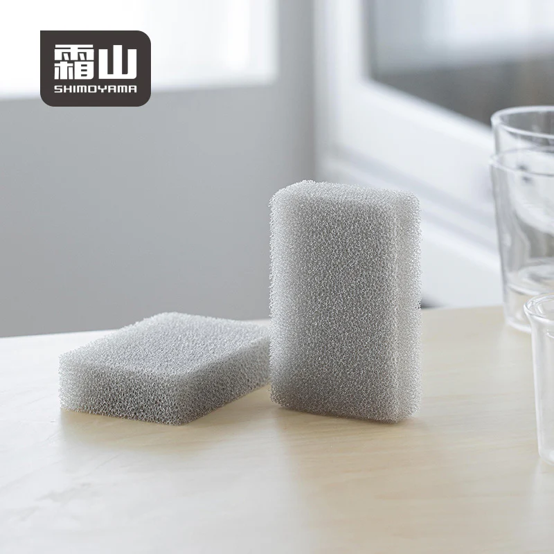 Shimoyama Clean Sponge  Grey Pack of 3 - Image 3