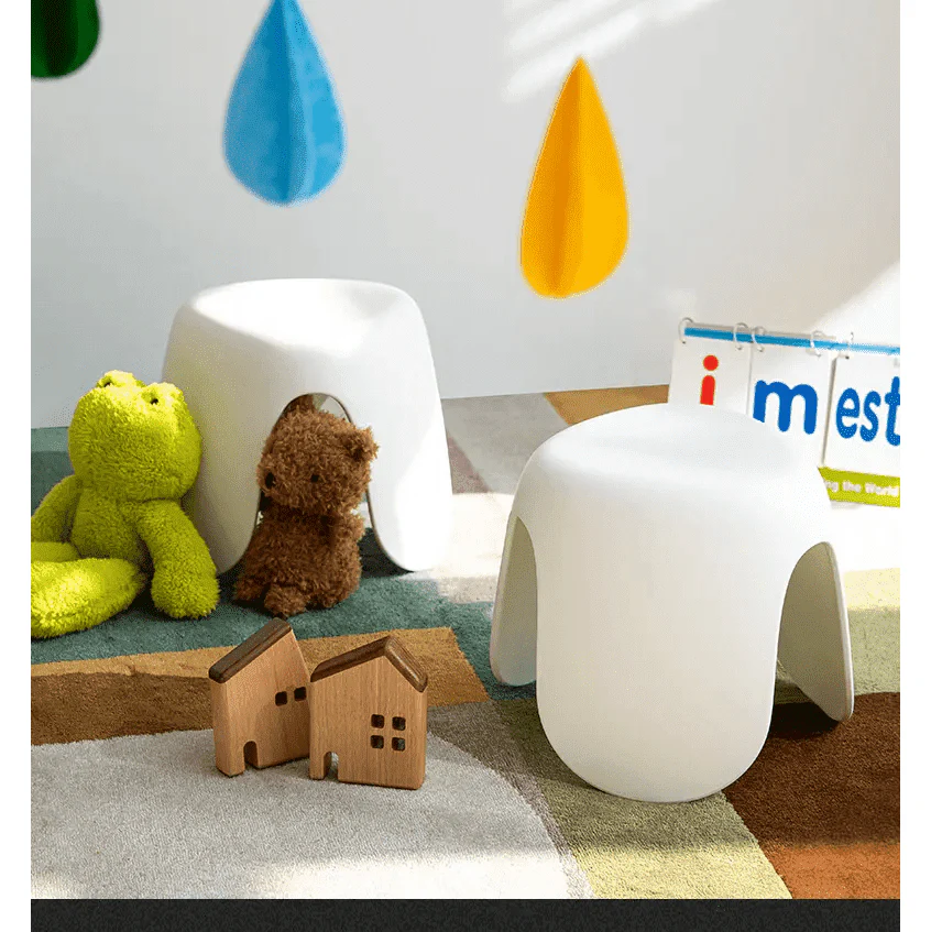 Shimoyama Cream Stool - Image 5