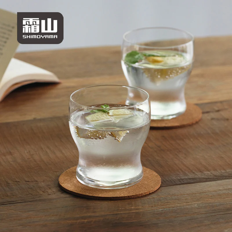 Shimoyama Crystal Glass Cups 270ml Pair Set - Image 3