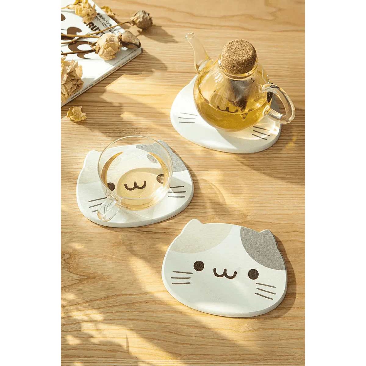 Shimoyama Diatomite Cat Coaster - Image 4