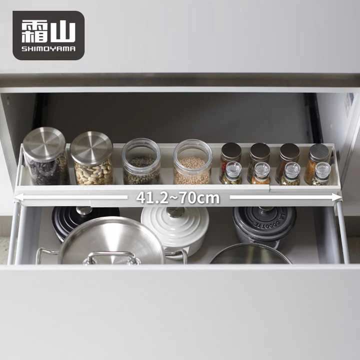 Shimoyama Expandable Kitchen Cabinet Divider Shelf - Image 4