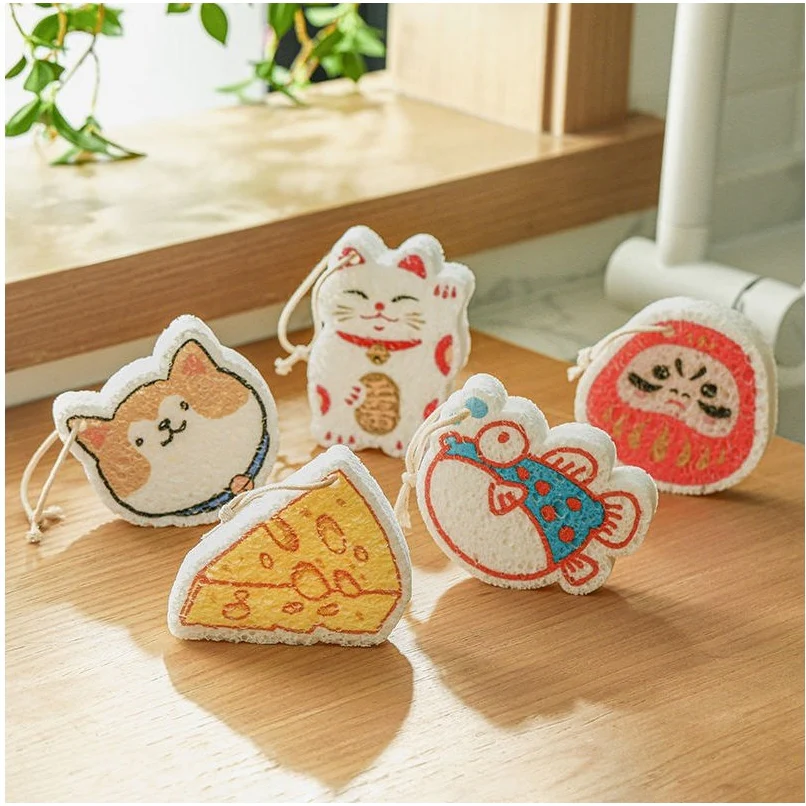 Shimoyama Expandable Cleaning Sponge - Image 2