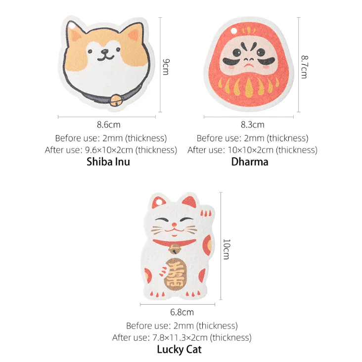 Shimoyama Expandable Cleaning Sponge - Image 6