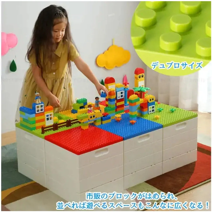 Shimoyama Foldable Brick Toy Storage Box 25L - Image 5