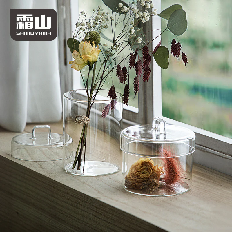 Shimoyama Glass Storage Jar 430ml - Image 7