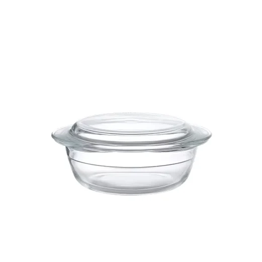 Shimoyama Heat Resistant Glass Casserole & Steaming Set 1.6L - Image 4