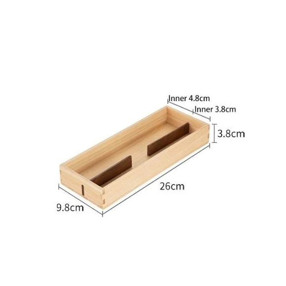 Shimoyama Hinoki & Walnut Tableware Box - Image 6