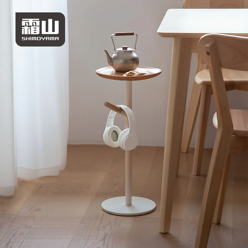 Shimoyama Iron Table with Beech Wood Tray - Image 3
