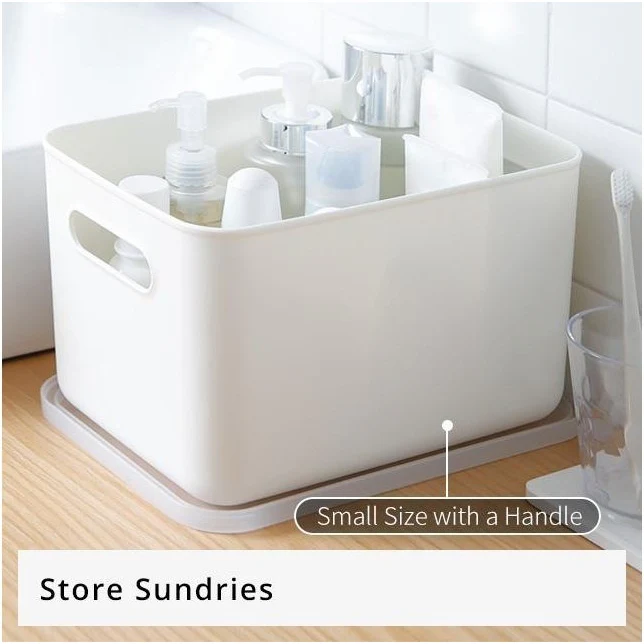 Shimoyama Large Shallow Storage Box White - Image 7