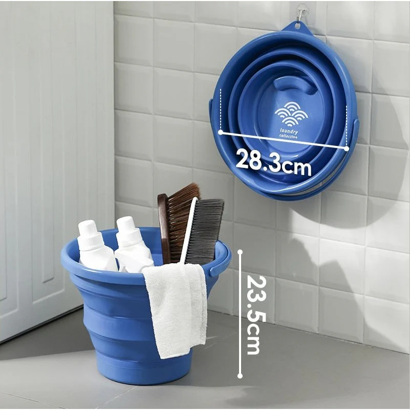 Shimoyama Laundry Collection Collapsable Bucket 10L - Image 4