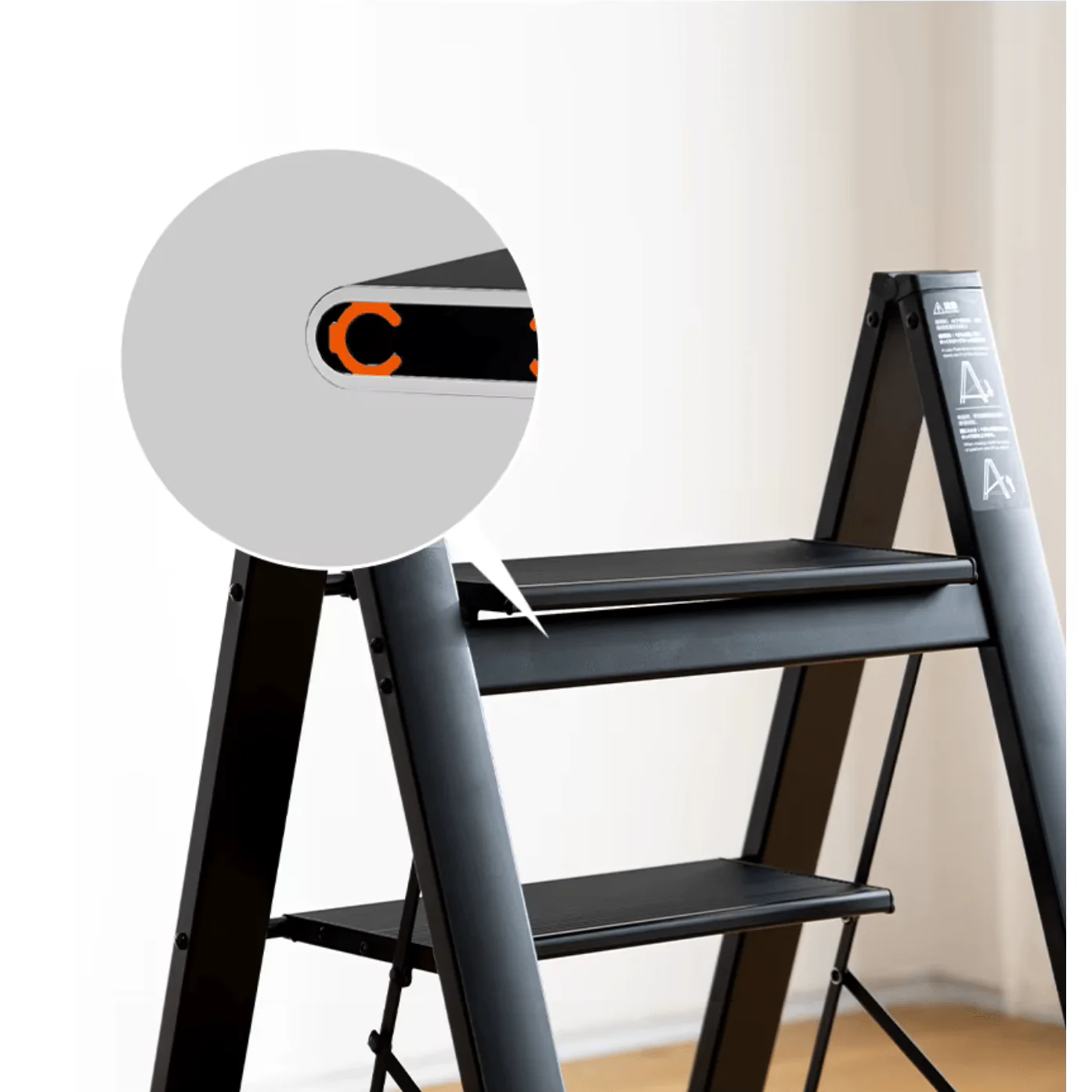 Shimoyama Lightweight 4 Step Stool Ladder - Image 4