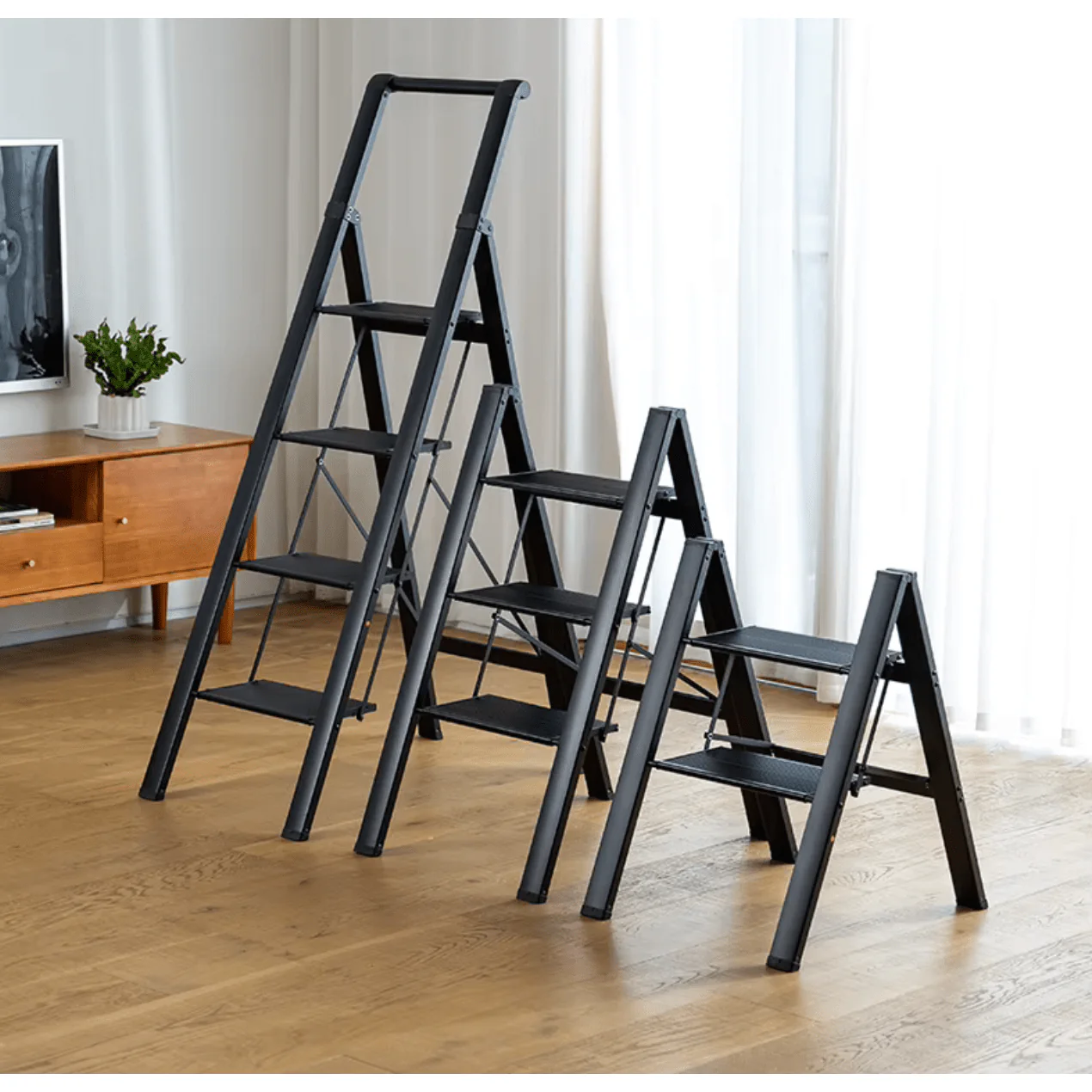 Shimoyama Lightweight 4 Step Stool Ladder - Image 5