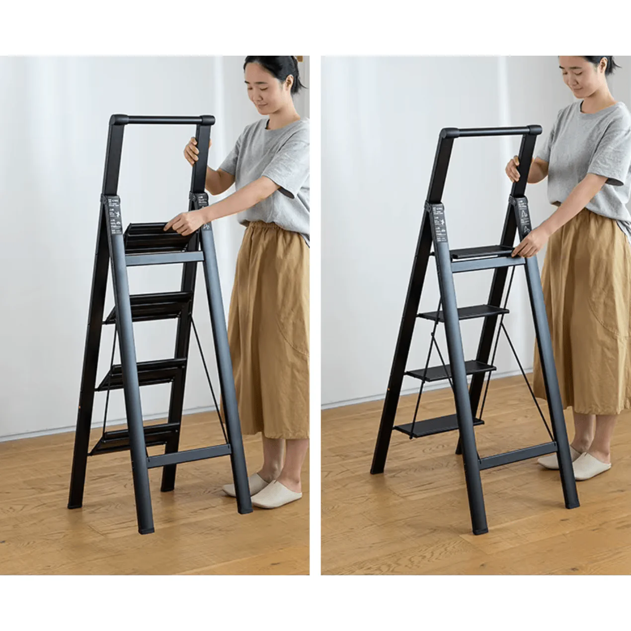 Shimoyama Lightweight 4 Step Stool Ladder - Image 6