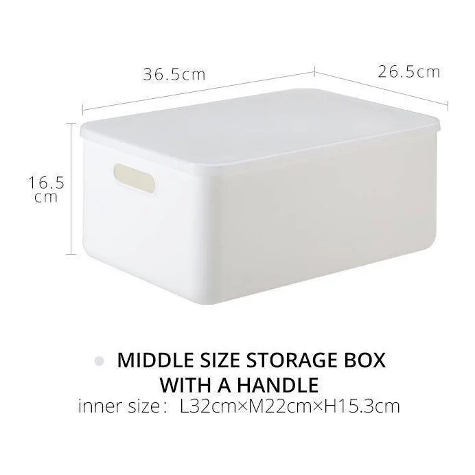 Shimoyama Medium Storage Box White - Image 4