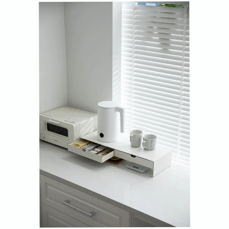 Shimoyama Monitor Stand With Drawers - 60cm - Image 3