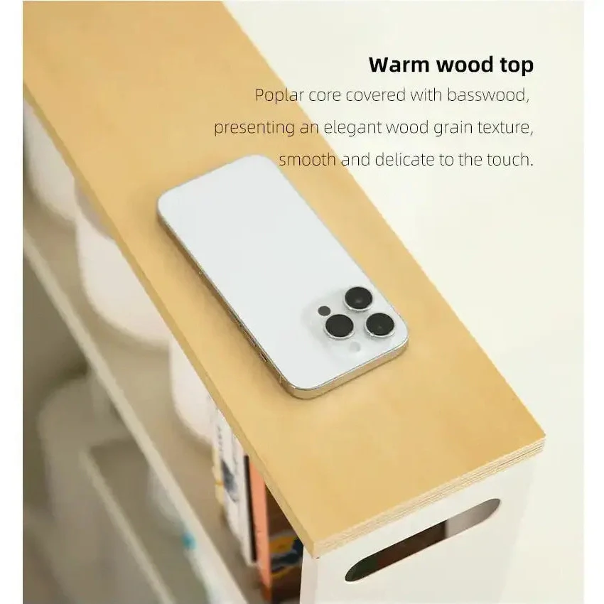 Shimoyama Slim Toilet Bathroom Organiser Storage Shelf - 13cm - Image 5