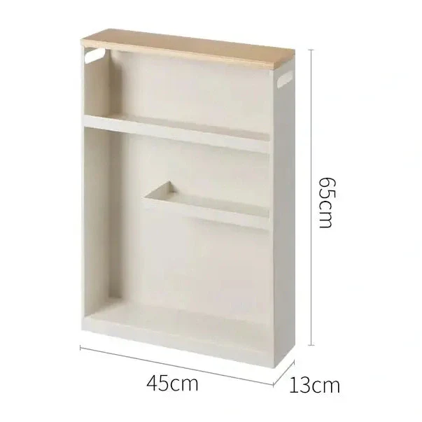 Shimoyama Slim Toilet Bathroom Organiser Storage Shelf - 13cm - Image 6