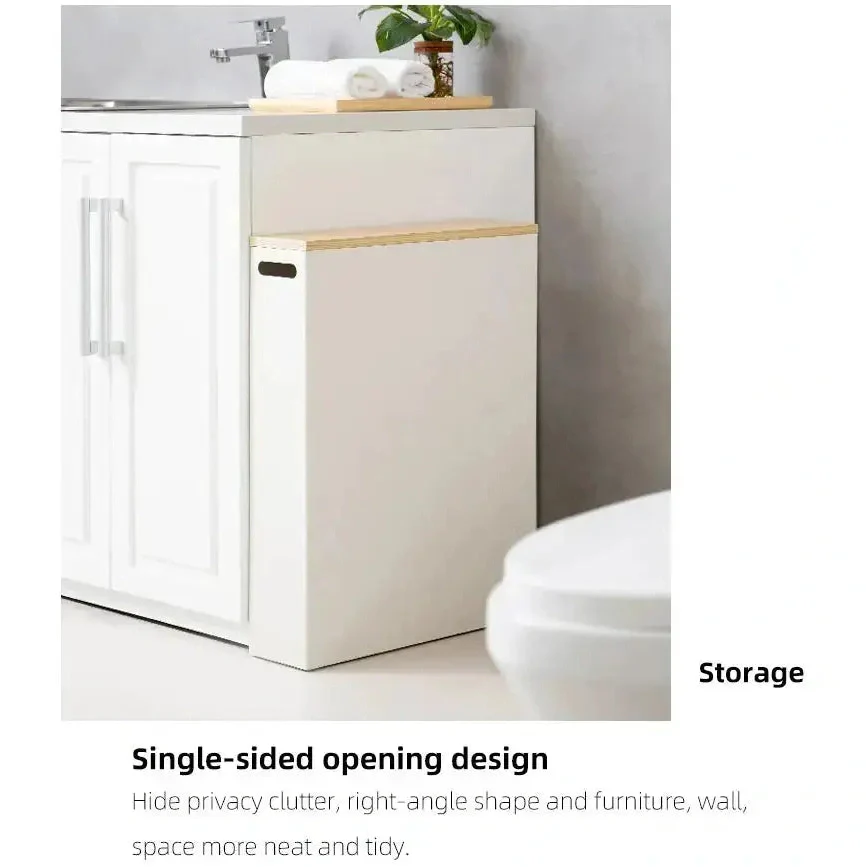 Shimoyama Slim Toilet Bathroom Organiser Storage Shelf - 13cm - Image 8