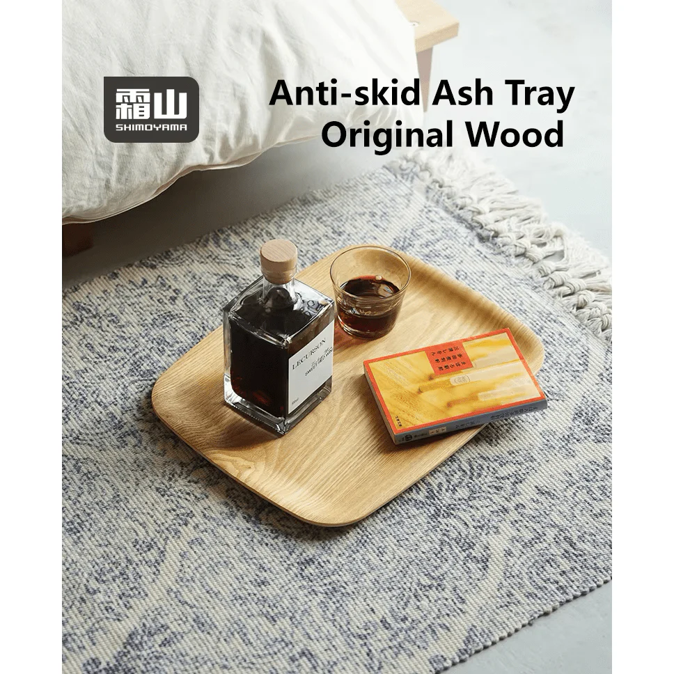 Shimoyama Non-slip Ashwood Tray - 36x28cm - Image 7