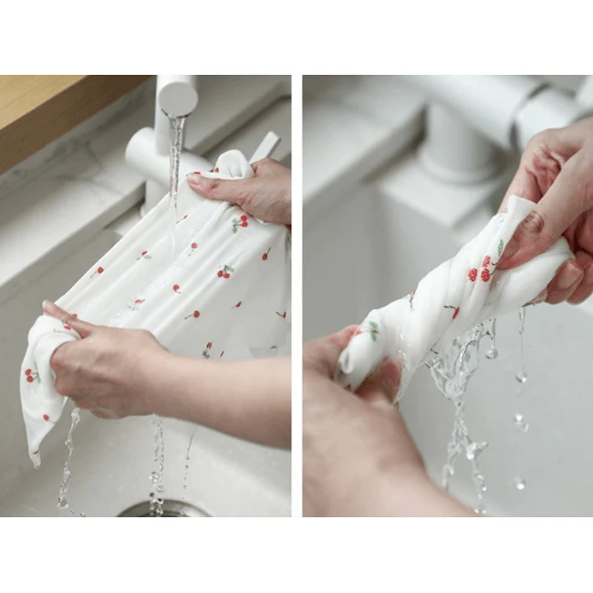 Shimoyama Non-woven Kitchen Towel Wipes - 30 Sheets - Cherry - Image 10