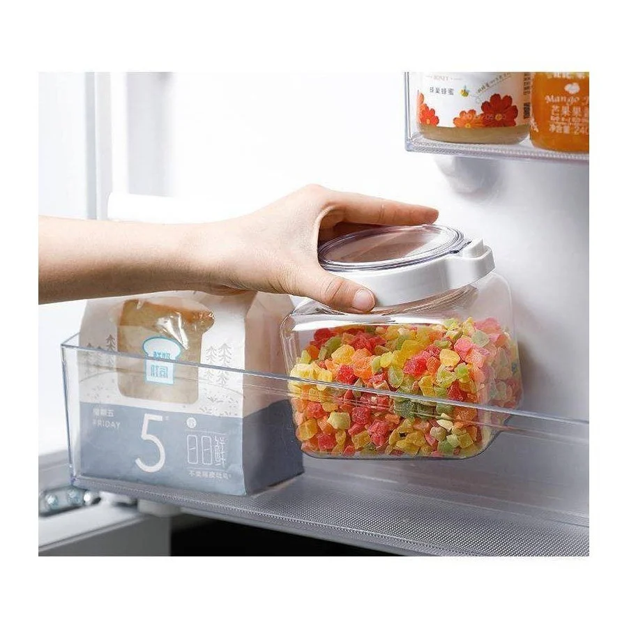 Shimoyama Plastic Storage Jar 900ml - Image 8