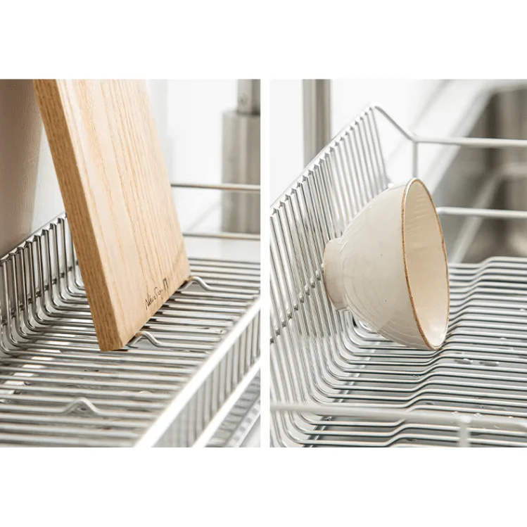 Shimoyama Stainless Steel 2 Tier Drain Rack - Image 11