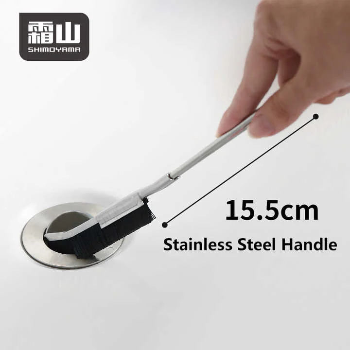 Shimoyama Stainless Steel Crevice Nylon Brush - Image 3