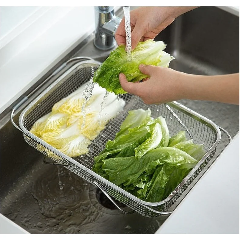 Shimoyama Stainless Steel Extendable Strainer Basket - Image 3
