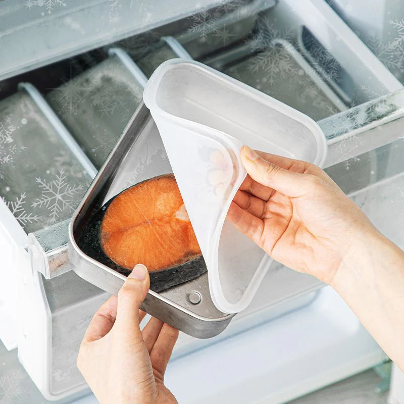 Shimoyama Stainless Steel Food Storage Box - Deep L - 3000ml - Image 3