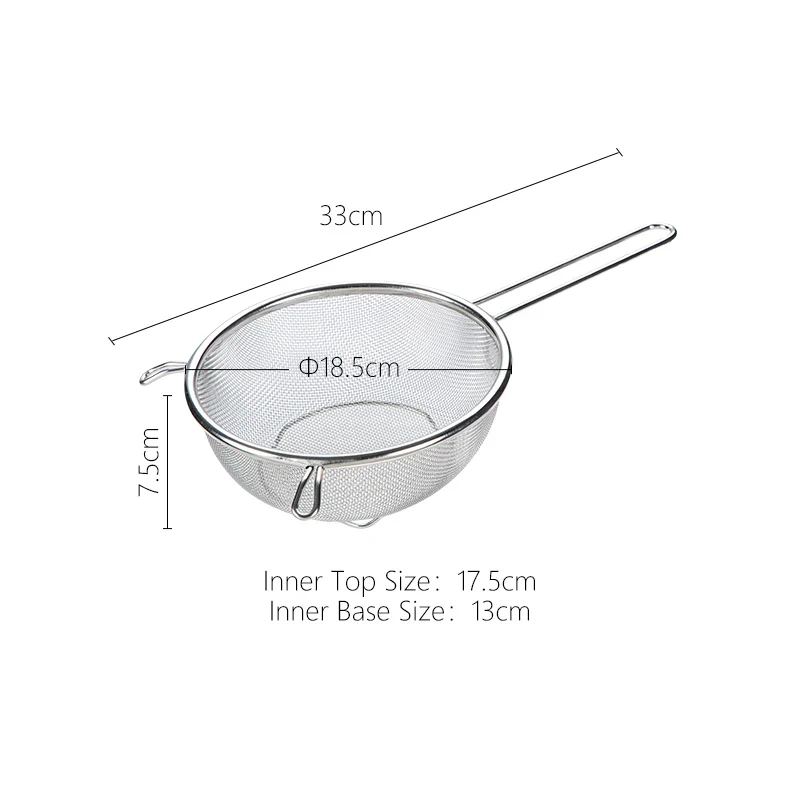 Shimoyama Stainless Steel Strainer - 18cm - Image 7