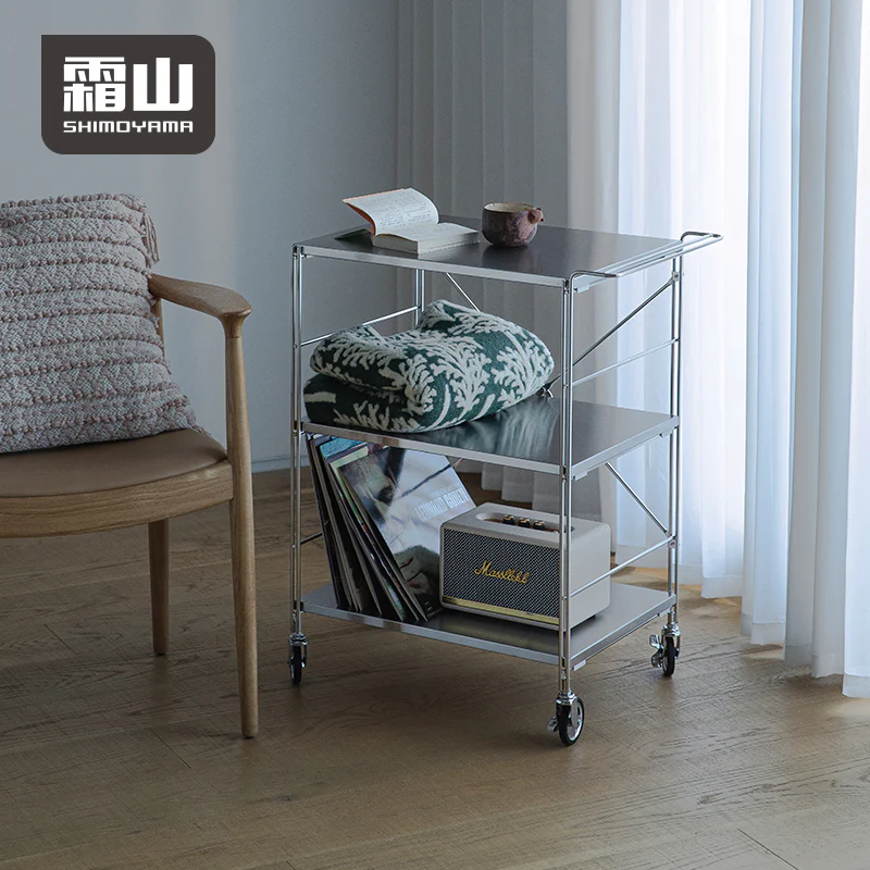 Shimoyama Stainless Steel Utility Cart - Image 4