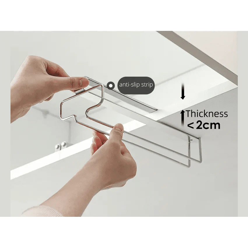 Shimoyama Stainless Steel Wine Glass Rack - Image 4