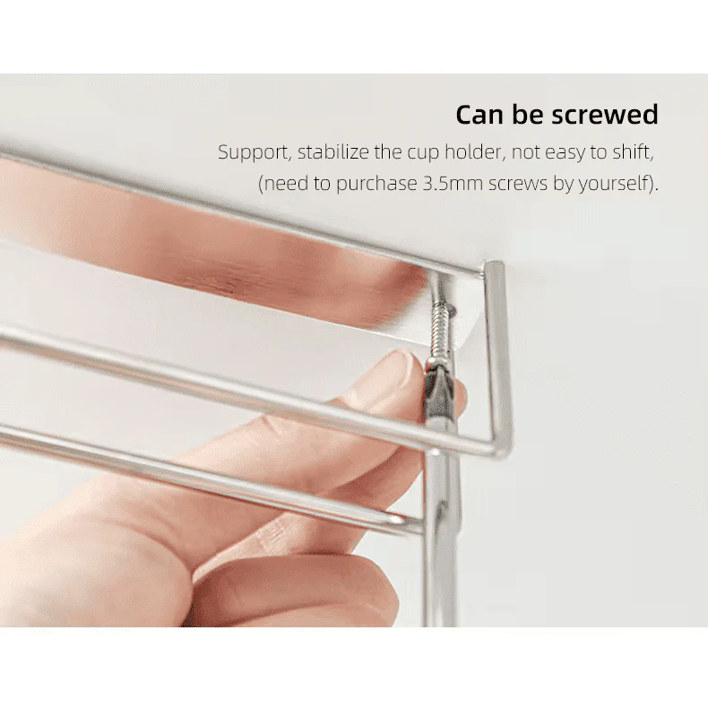 Shimoyama Stainless Steel Wine Glass Rack - Image 7