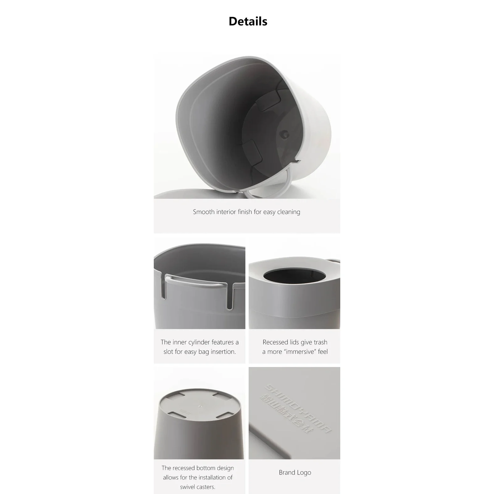 Shimoyama Swivle Trash Can - Image 7