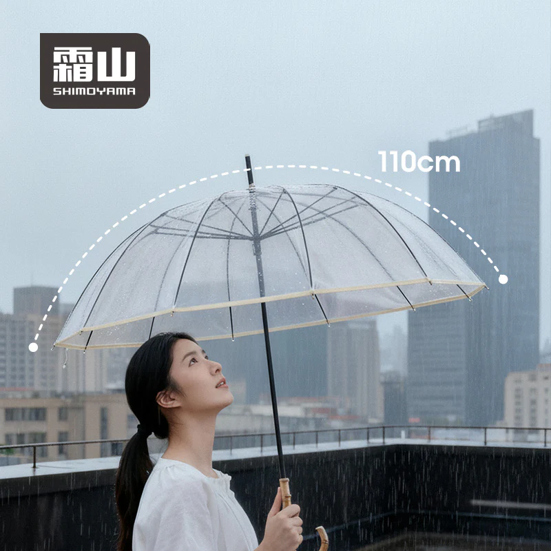 Shimoyama Transparent Umbrella - 110cm - Image 3