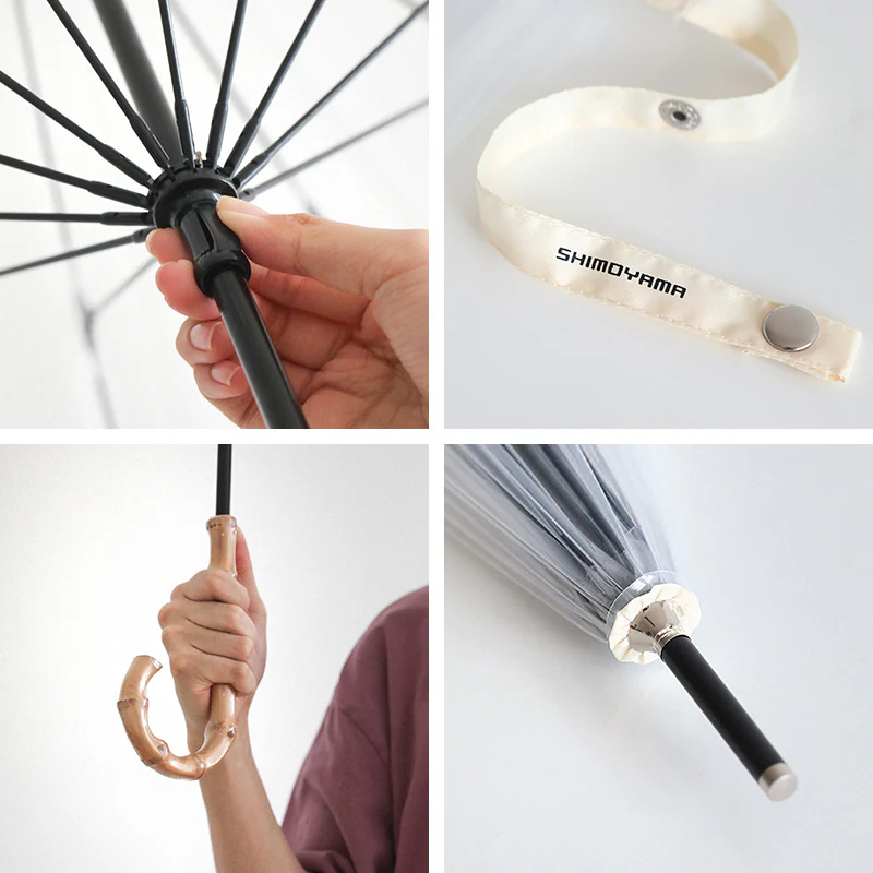 Shimoyama Transparent Umbrella - 110cm - Image 4