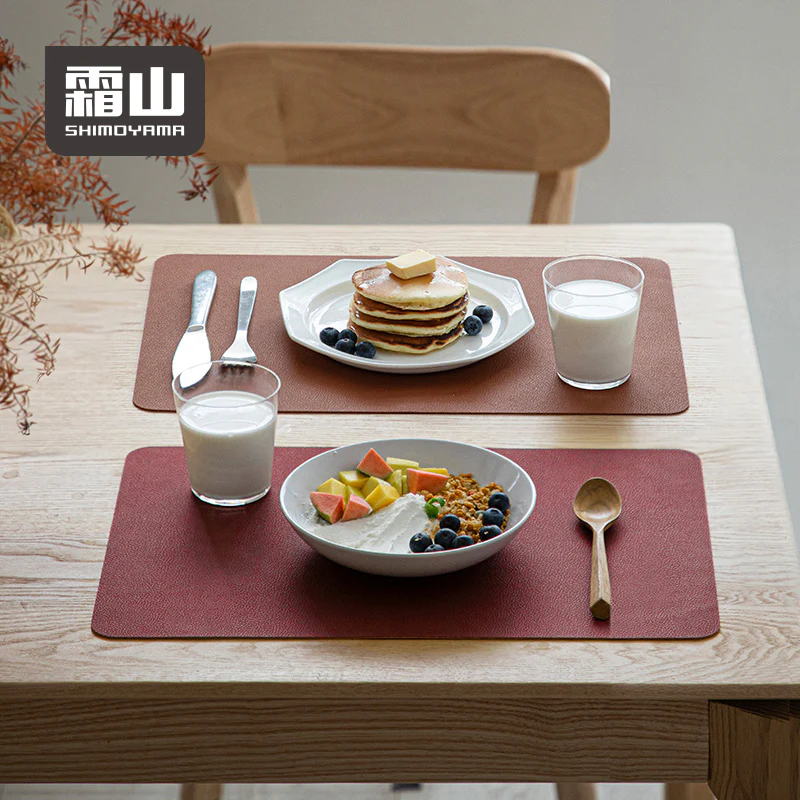 Shimoyama Vegan Leather Placemat 2P