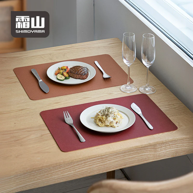 Shimoyama Vegan Leather Placemat 2P - Image 2