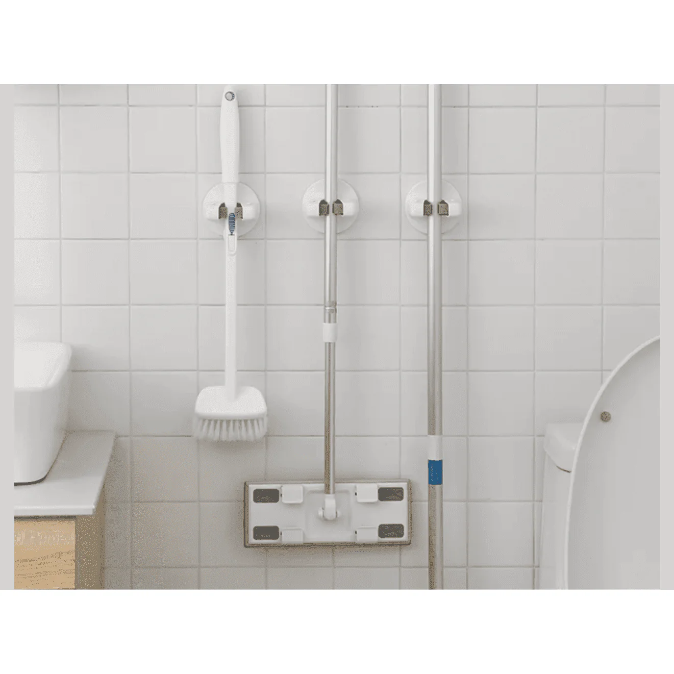 Shimoyama Wall Adhesive Mop Clip Hook - Image 8