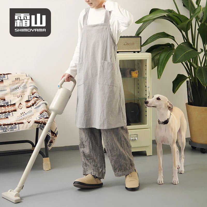 Shimoyama Washed Cotton Apron - Image 2