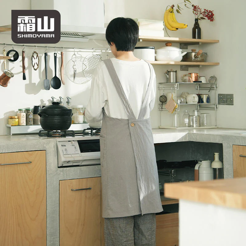 Shimoyama Washed Cotton Apron - Image 3