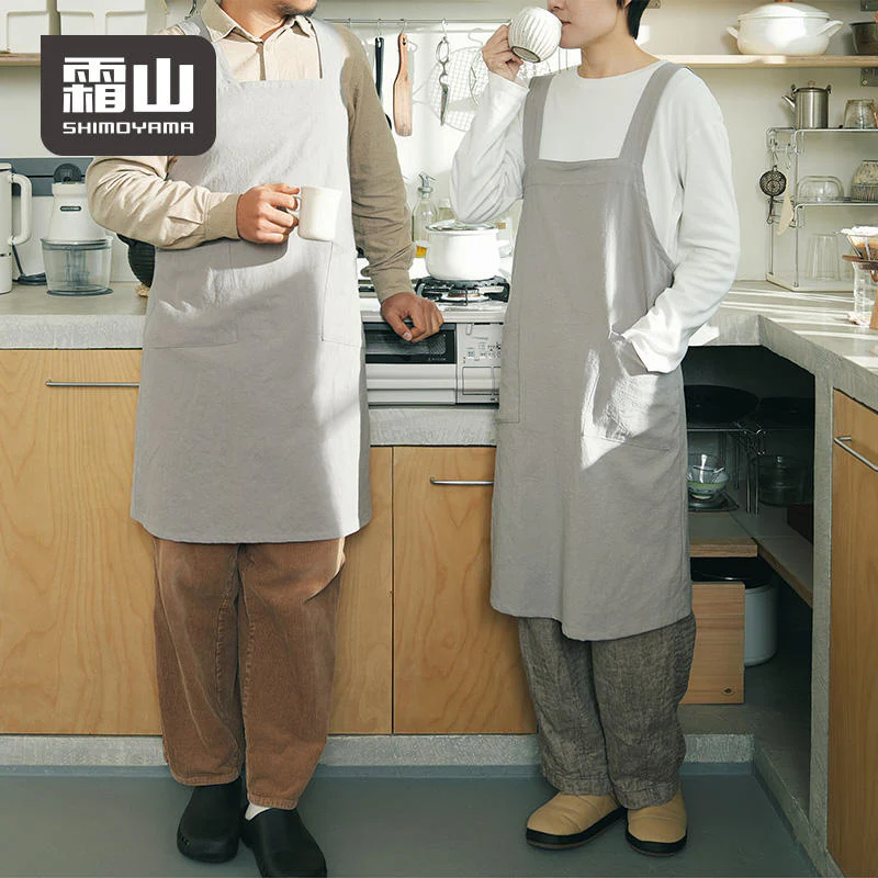 Shimoyama Washed Cotton Apron - Image 6