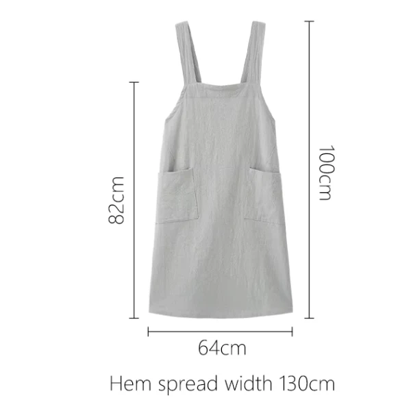 Shimoyama Washed Cotton Apron - Image 8
